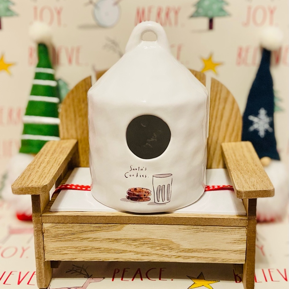 Mini Santa’s Cookies Birdhouse New